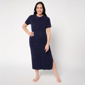 Barefoot Dreams CozyChic Ultra Lite Short Sleeve Pointelle Dress